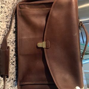 Vintage Coach Messenger Brief case